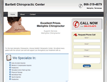 Tablet Screenshot of memphischiropracticclinic.org